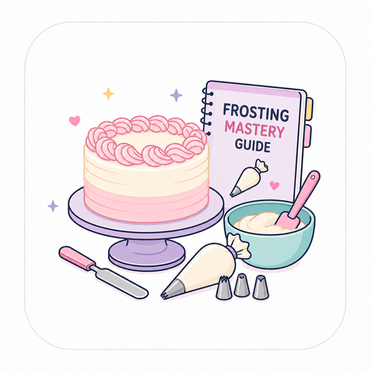 Cake Frosting GuideBook