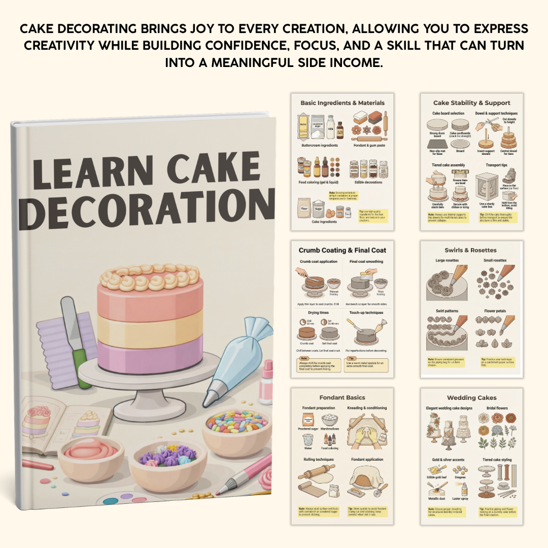 The Complete Cake Decor GuideBook